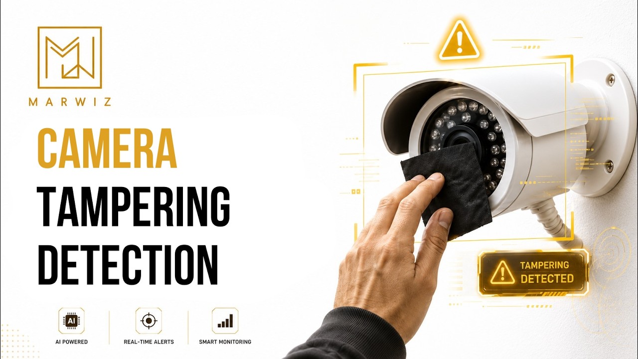 Marwiz Vision &ndash; Camera Tampering Detection #MarwizVision #CameraTamperingDetection #smartsecurity
