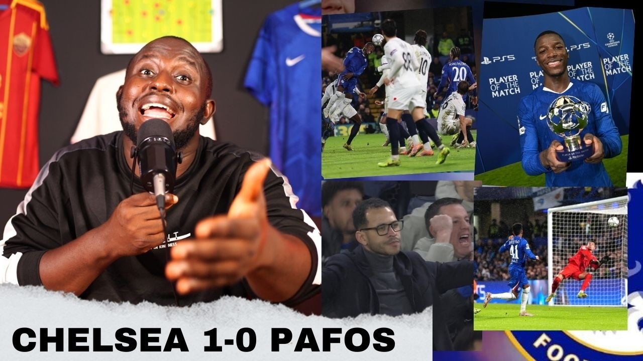 Chelsea 1:0 Pafos (LOW BLOCK AT WORK )Uefa Champions League Highlight