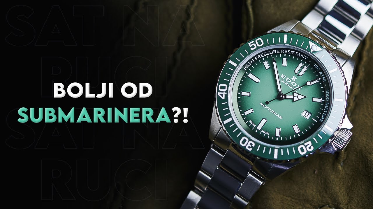 Pogledajte ovaj video pre nego potrošite 1.500€ na sat | Edox Neptunian