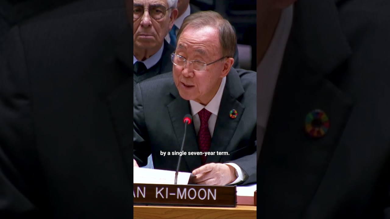 Ban Ki-moon calls for Security Council reform #unsc #securitycouncil