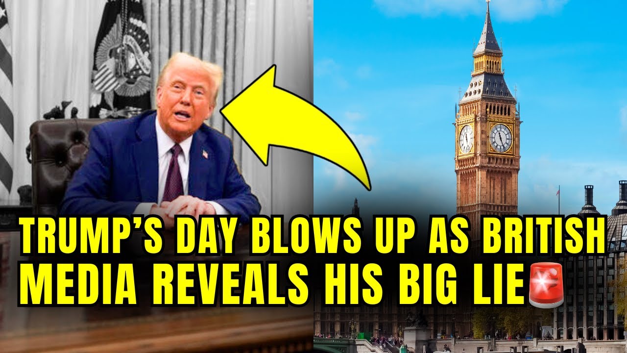 WATCH: British Media Just WRECKED Trump With PUBLIC Expos&eacute;🚨