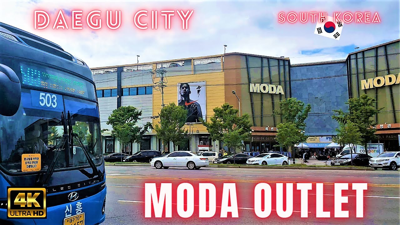 Moda Outlet at Daegu City  South Korea International Fashion Brands 모다아울렛