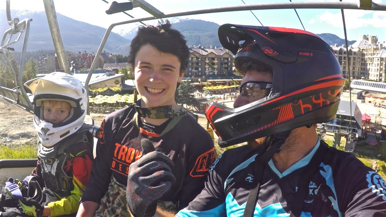 Learning to jump, one lap of 'Crank It Up' at a time in Whistler