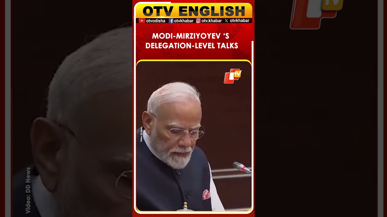 PM Modi Conferred Uzbekistan's Highest State Award By President Mirziyoyev
