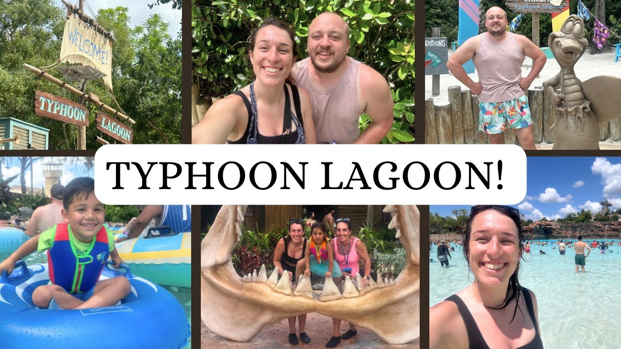 Slides And Thunder Storms at Typhoon Lagoon!