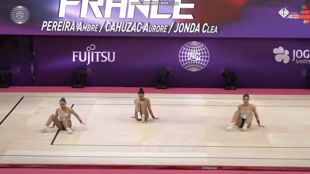 10th Aerobic Gymnastics World Championships (Q) - Junior- Trio France 🇫🇷