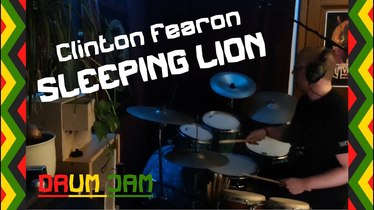 Clinton Fearon - Sleeping Lion (Reggae Drum Jam)