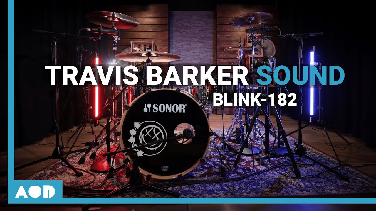 Travis Barker - Blink 182 | Recreating Iconic Drum Sounds