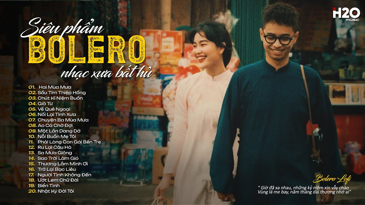 TUYỆT PHẨM BOLERO LOFI TRỮ TÌNH ♬ Hai Mùa Mưa, Sầu Tím Thiệp Hồng ~ Nhạc Bolero Nghe Dễ Ngủ