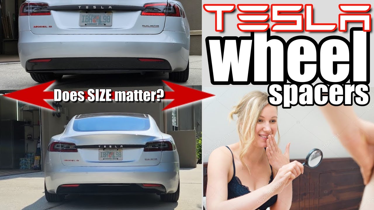 TESLA Wheel Spacers | Installing 20mm Wheel Spacers on a Model S