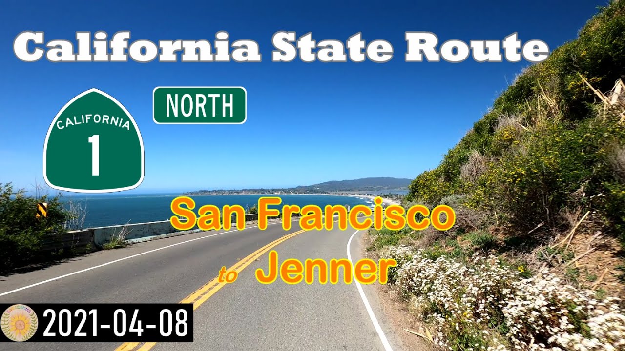 CA-1, San Francisco to Jenner, scenic drive northbound