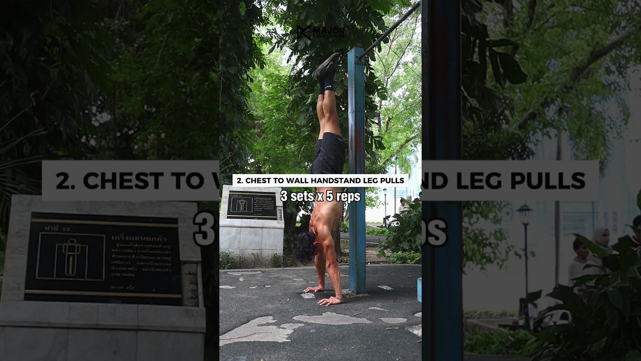 Want a freestanding handstand? Don&rsquo;t skip these.#calisthenics #handstand #bodyweighttraining