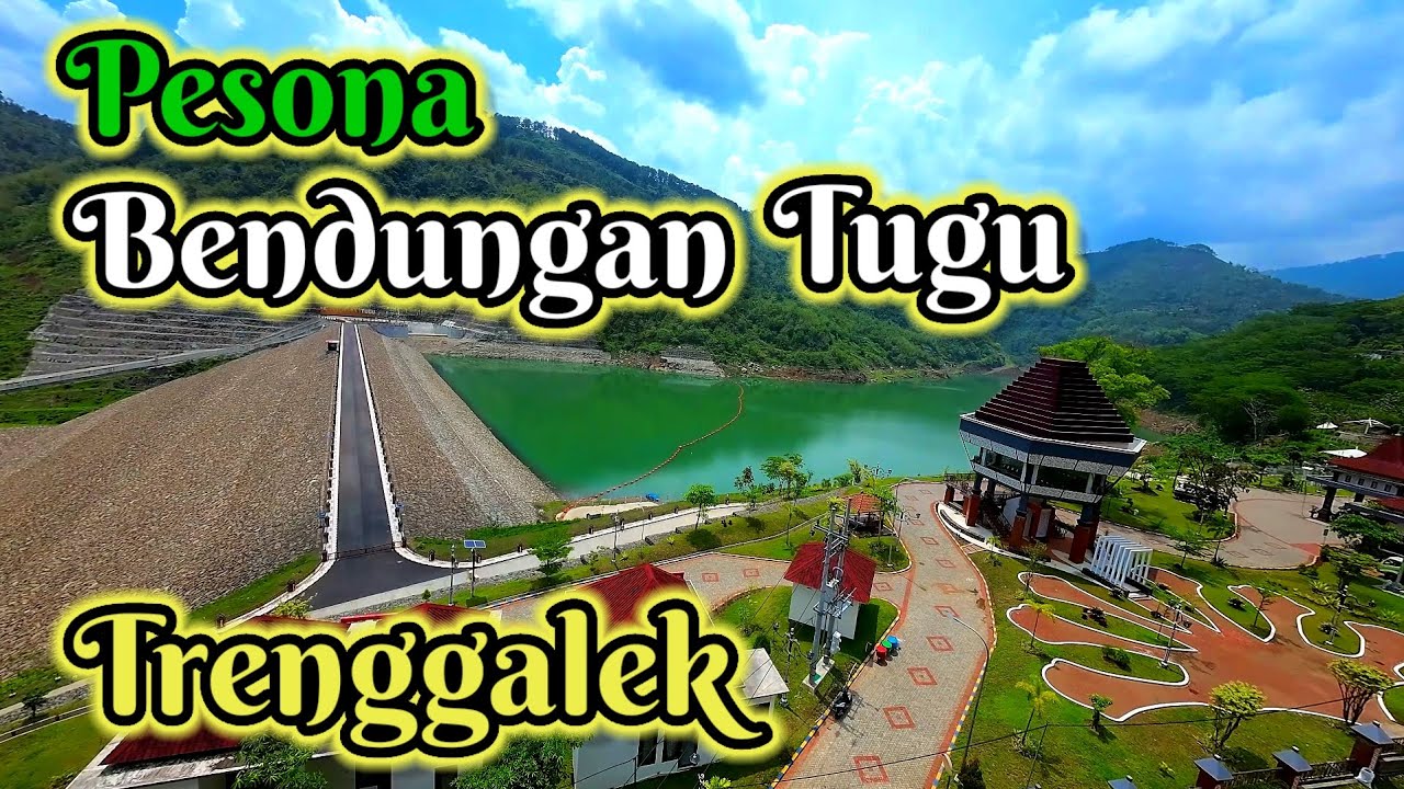 Pesona Bendungan Tugu Trenggalek 4K Video. Flylens 75 Flylens 85
