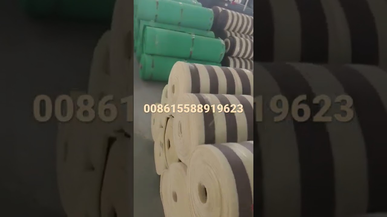 Fish scale mat manufacturing