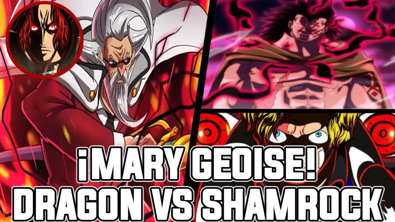 DRAGON VS SHAMROCK EN MARY GEOISE | AKAINU VS REVOLUCIONARIOS Y SABO | ONE PIECE CAPITULO 1180