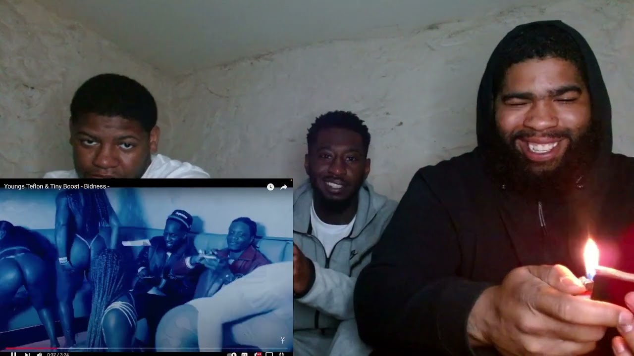 Youngs Teflon & Tiny Boost - Bidness -|Reaction