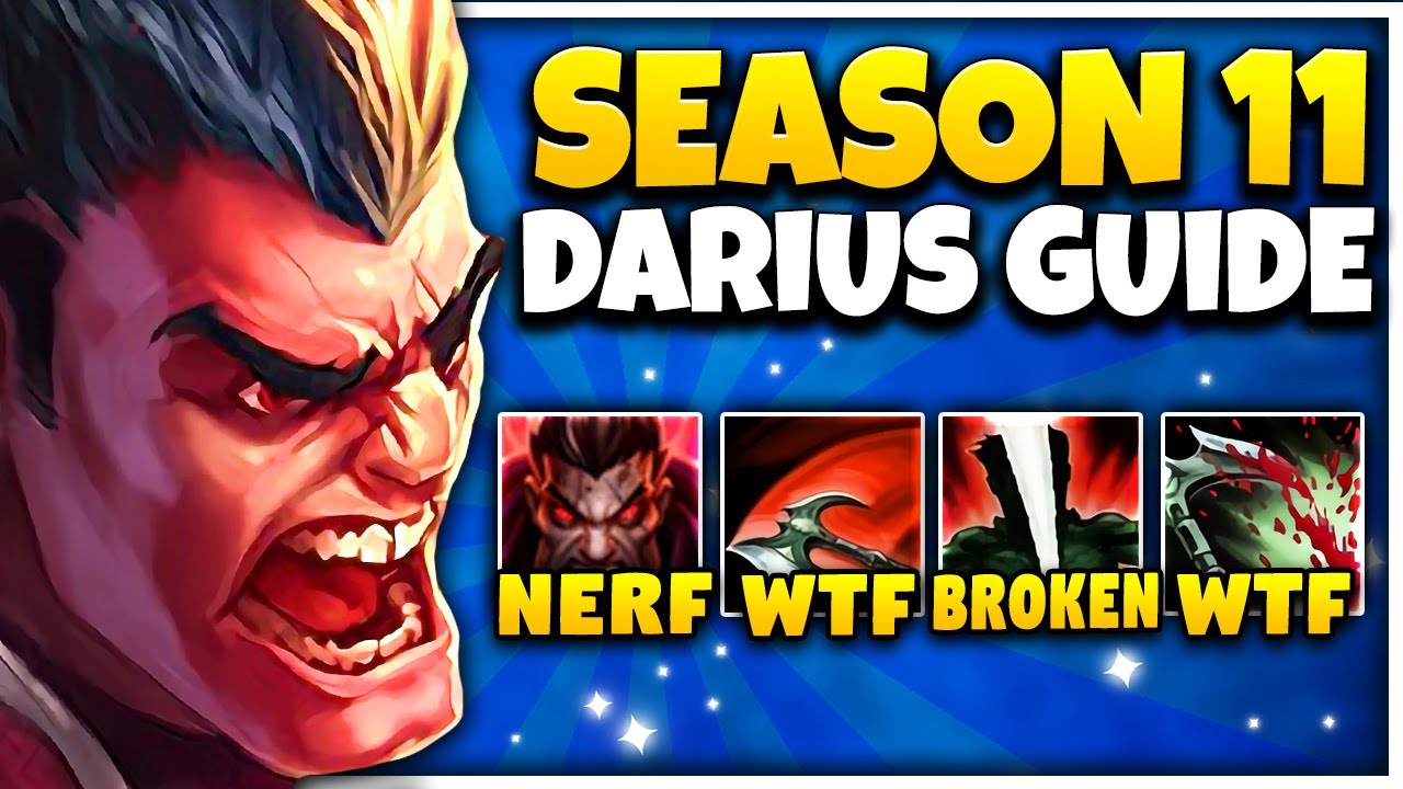 How to win every game as Darius in Season 11 (In depth guide)