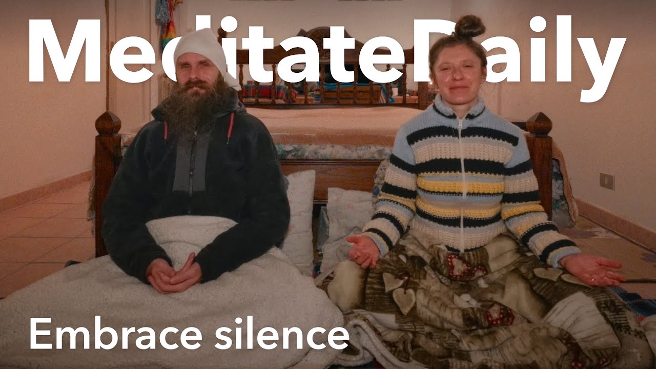 Can’t fall asleep? Try this. Silent Meditation with Timer & Bells