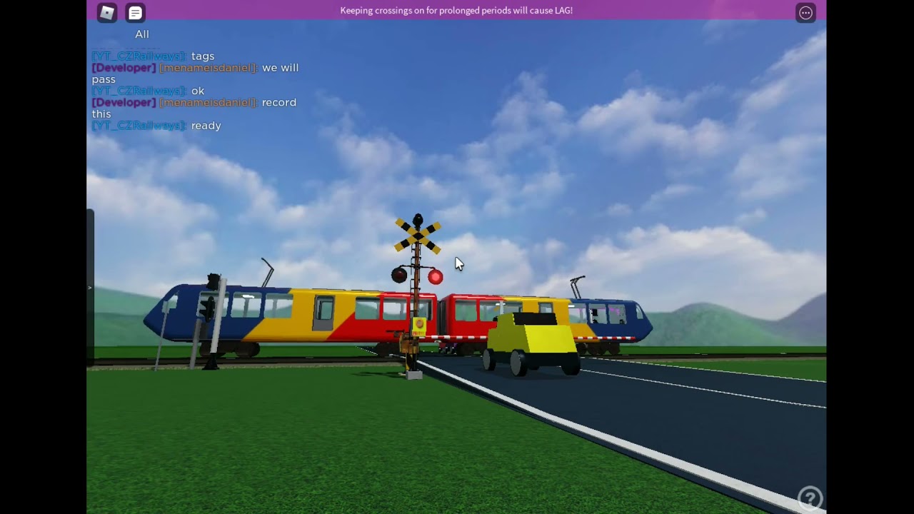 ROBLOX Japanese Railroad Crossings - Railroad crossings of the Admin Line