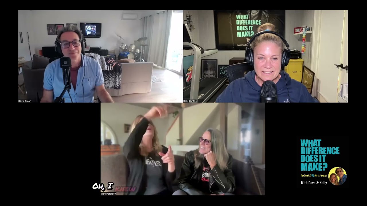 Vicki and Debbi Peterson can harmonize!