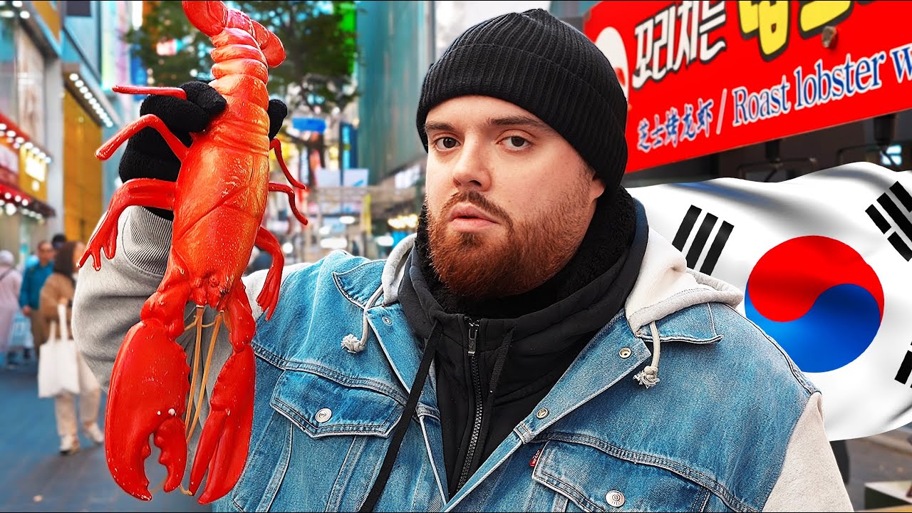 Probando Comida Callejera En COREA DEL SUR