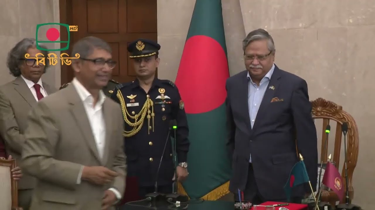 নবনিযুক্ত মন্ত্রী এ্যাডভোকেট আহমেদ আযম খানের শপথবাক্য পাঠ অনুষ্ঠান | 12 Mar 2026