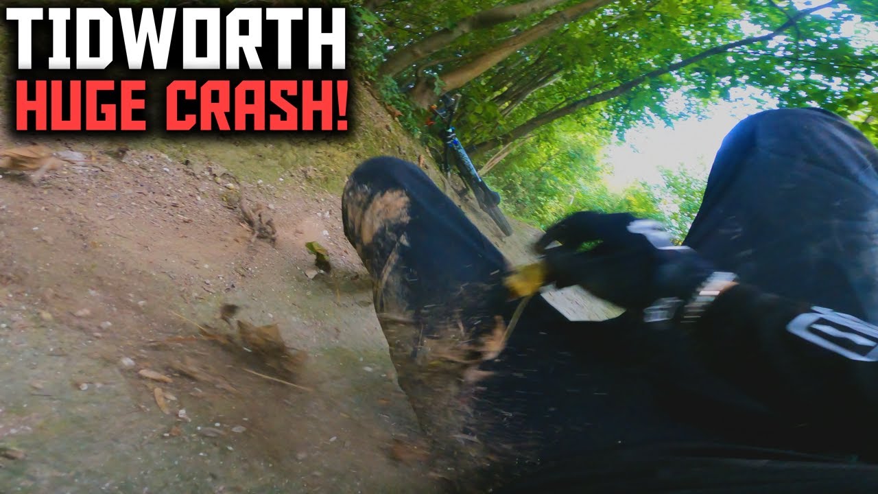 TIDWORTH BIKE PARK IS INSANE (BIG CRASHES!)