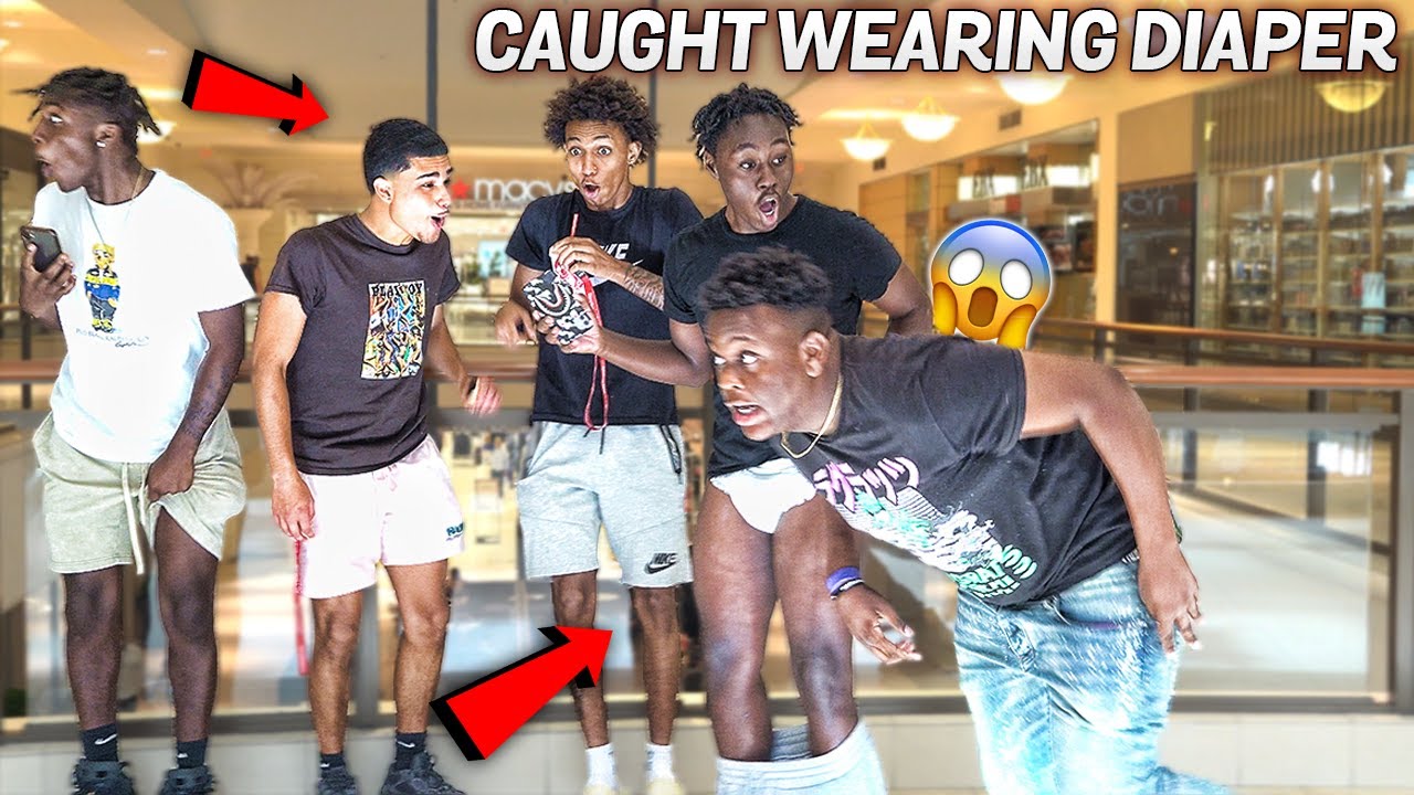 Getting Pantsed With A Diaper On! | Social Experiment
