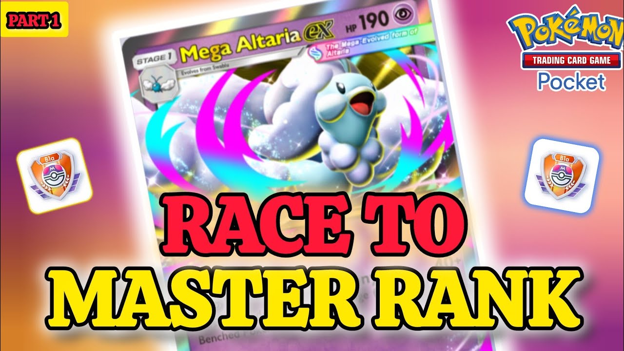 CAN MEGA ALTARIA EX REACH MASTER RANK?! 🔥 (Part 1) 