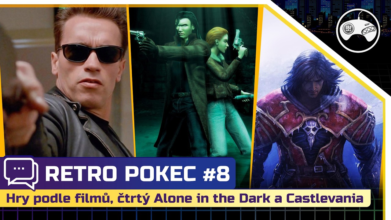 Retro Pokec 8 | Dobré videohry podle filmů, čtvrtý Alone in the Dark a Castlevania | Retro Hráč