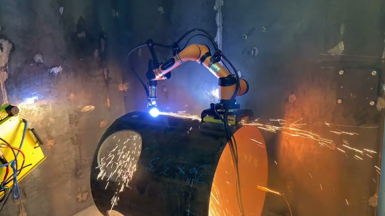 How to Cut a Perfect Circle on a Large Pipe Using Plasma Cutting Robot