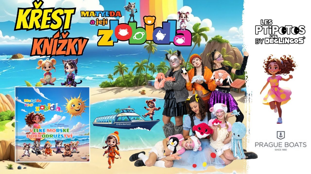 Matylda a její Zlobidla | ZÁZNAM KŘTU KNIHY | Velké mořské dobrodružství ⚓️