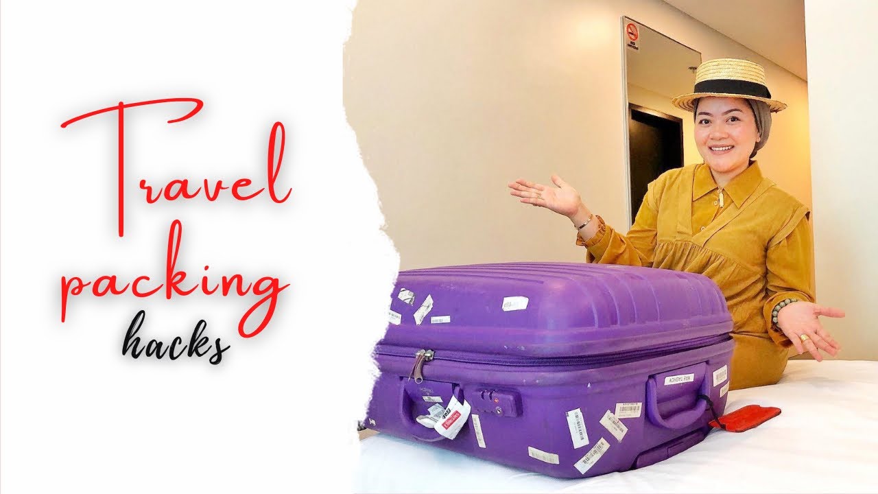 HOW DO I PACK MY BAGS FOR TRAVELING | EASY PACKING HACKS  WHEN TRAVELING