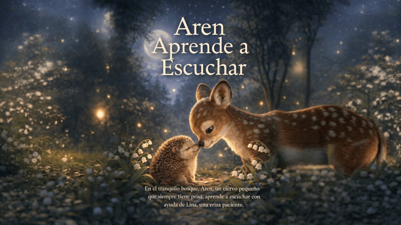Aren y el Poder de Escuchar 🌙  Cuento para Dormi