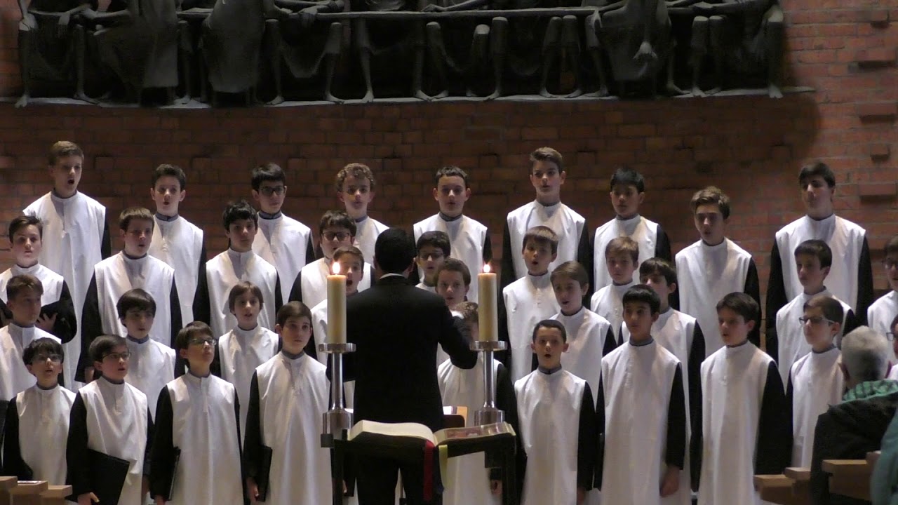 Escolania de Montserrat  (May 2019) Magnificat  by P. Anselm Viola (1738 - 1798).