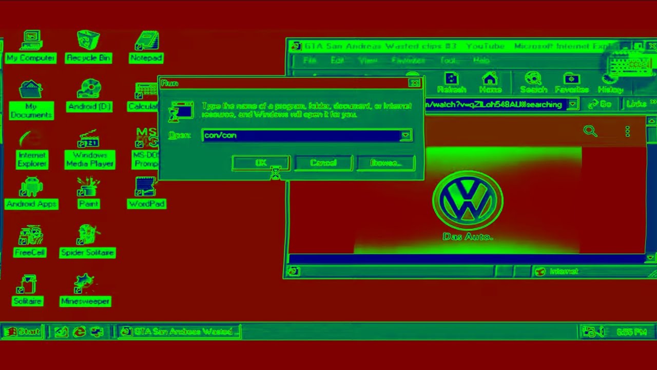 Volkswagen Logo has BSOD Effects | Dolby Digital (1997) Effects