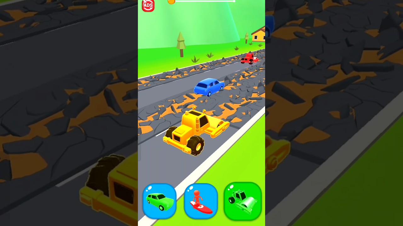#shapeshifting funny race gameplay #racing #games