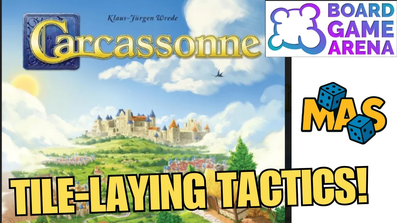 Carcassonne Tile Laying Madness