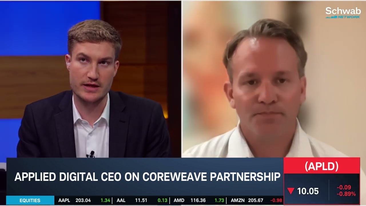 Applied Digital (APLD) CEO on CRWV Deal, Accelerating A.I. Adoption