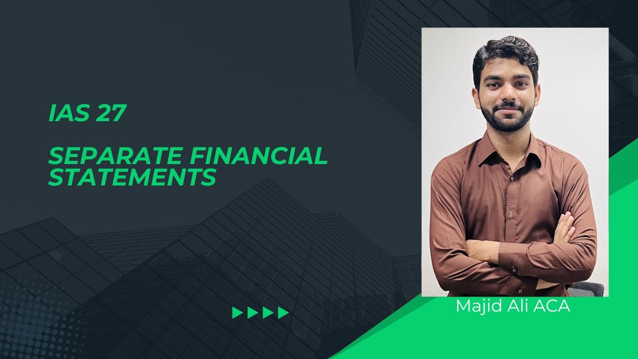 IAS 27 Separate Financial Statements