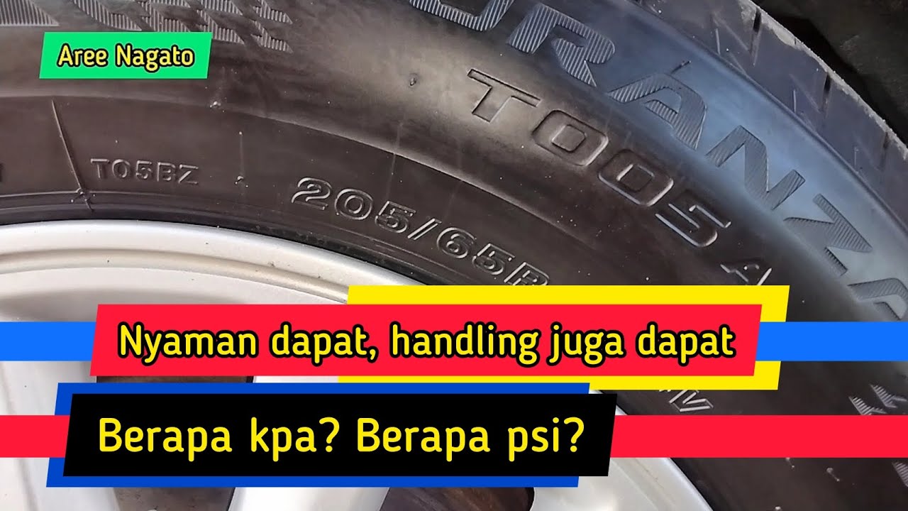 Tekanan Ideal Ban Mobil
