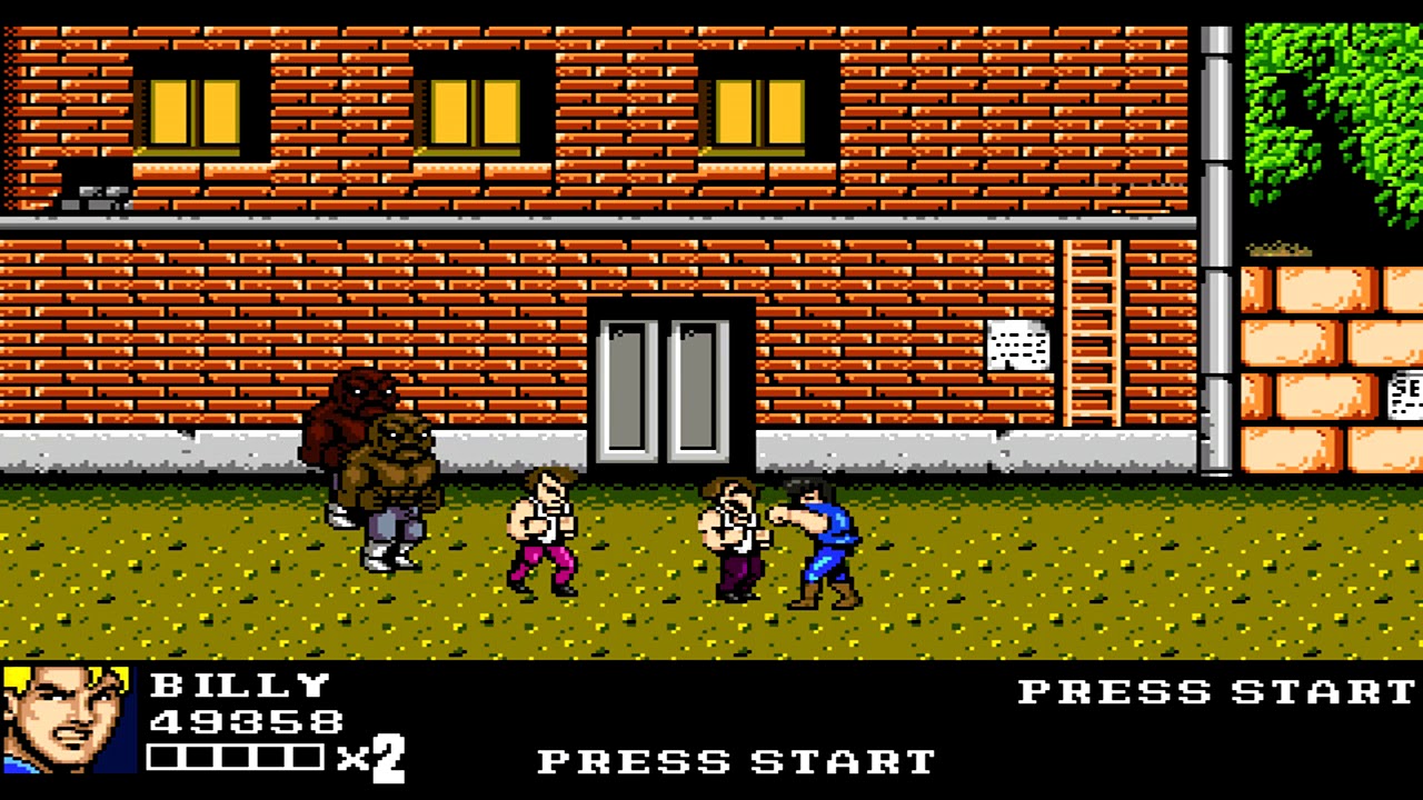 OpenBoR games: Double Dragon: Evil Forces Expand - DD1 route playthrough