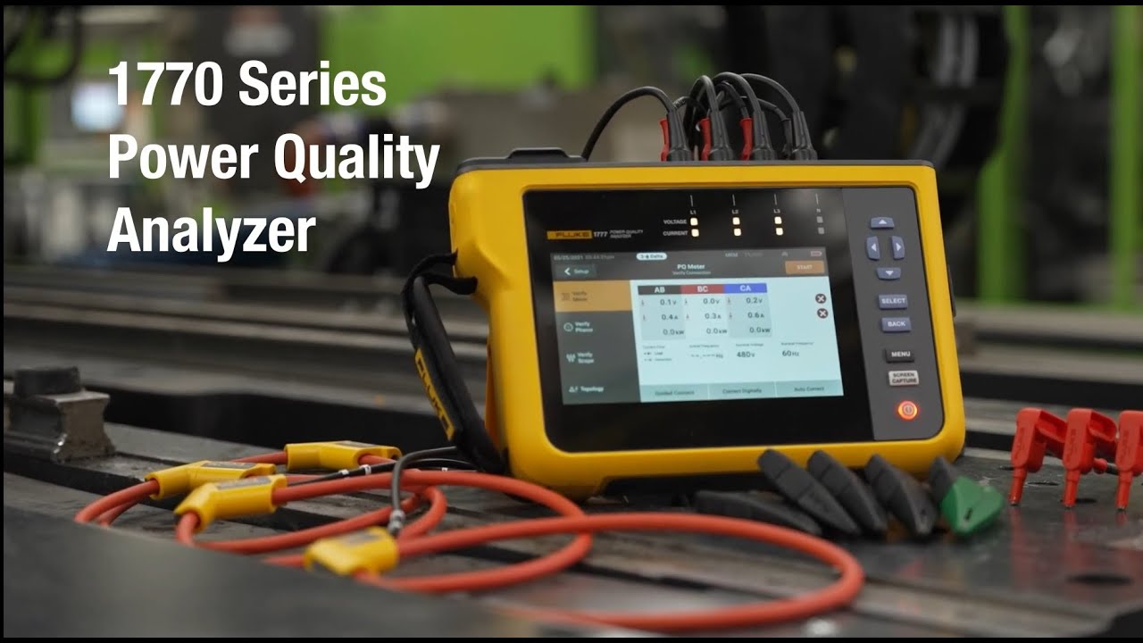 Fluke 1770 Series Three-Phase Power Quality Analyzers | First Look