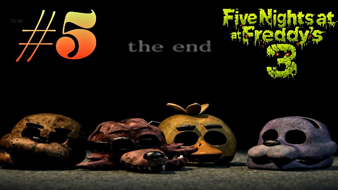 GOOD ENDING AND ALL MINIGAMES!!! ➡️ FNaF 3