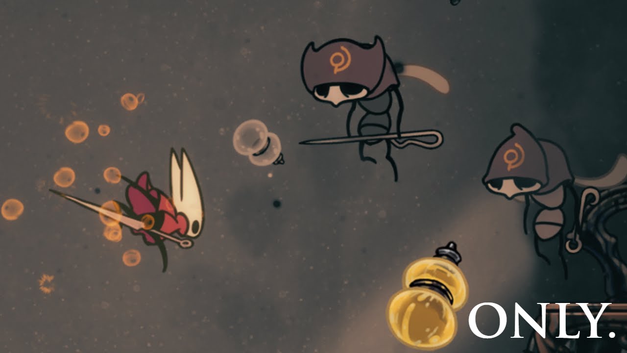 Silksong, but i can only throw empty bottles (the silliest challenge run of all time)