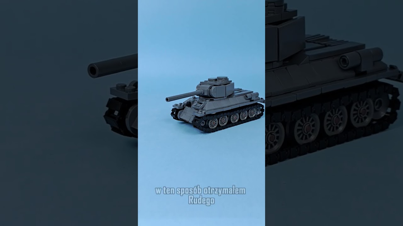 Odtworzyłem Czterech Pancernych z LEGO  #lego #legopolska #legohistory #kultowe #legoww2