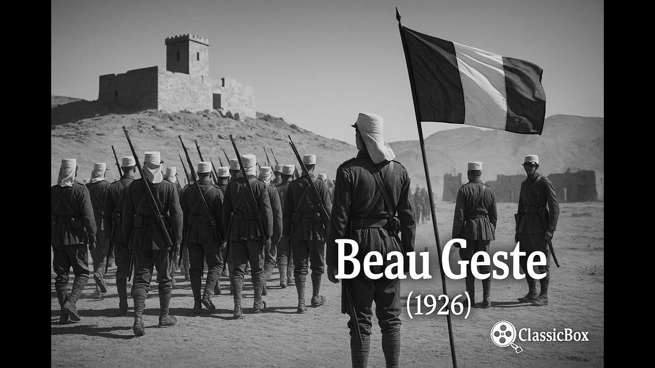 Beau Geste (1926) | Ronald Colman | Original Silent Film Print | ClassicBox Silent