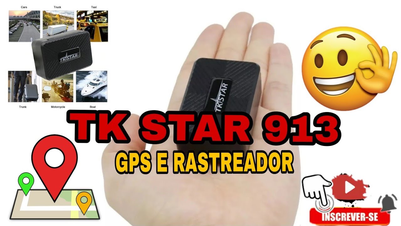 TK Star 913 - Rastreador para Moto e Carro