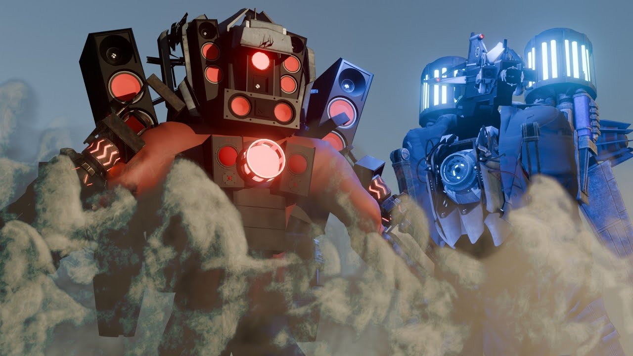 skibidi multiverse part 1 ـ fight g-man and g-toilet with Titan speaker man and Titan camera man