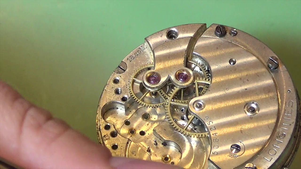 Reparacion Longines 1850  PARTE 1